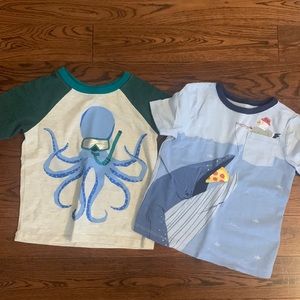 2T graphic tees old navy. Sold together